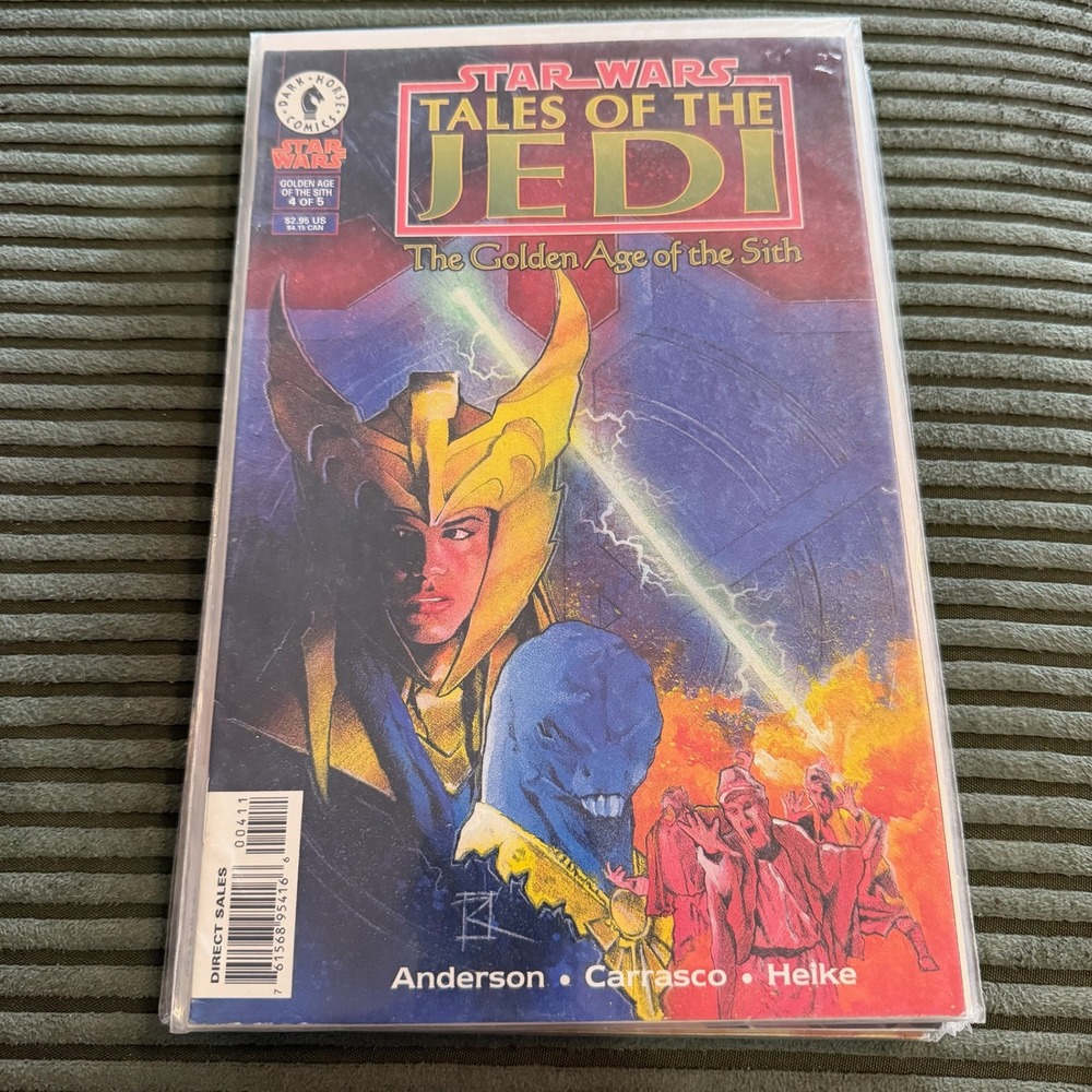 Dark Horse Star Wars Tales of the Jedi Golden Age of the Sith 4 Comic Book 1997